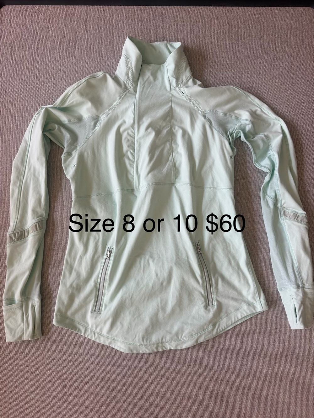lululemon athletica Mint Cowl Neck Pullover